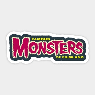 Famous Monsters of Filmland Sticker